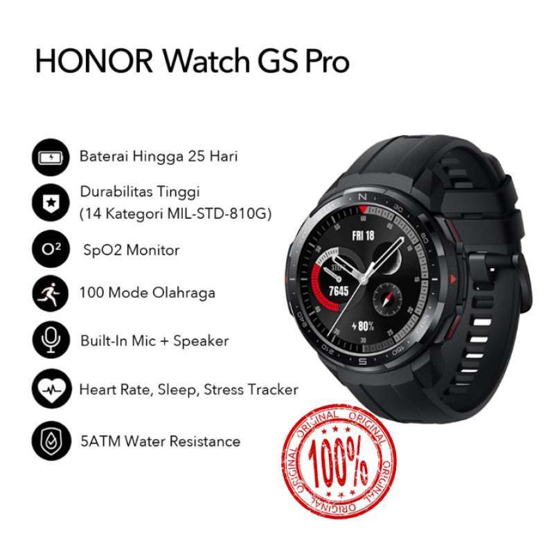 Honor watch gs pro harga 2025