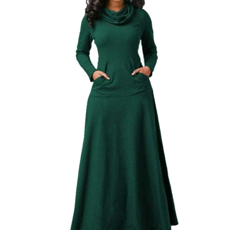 Full neck long dress Clearance