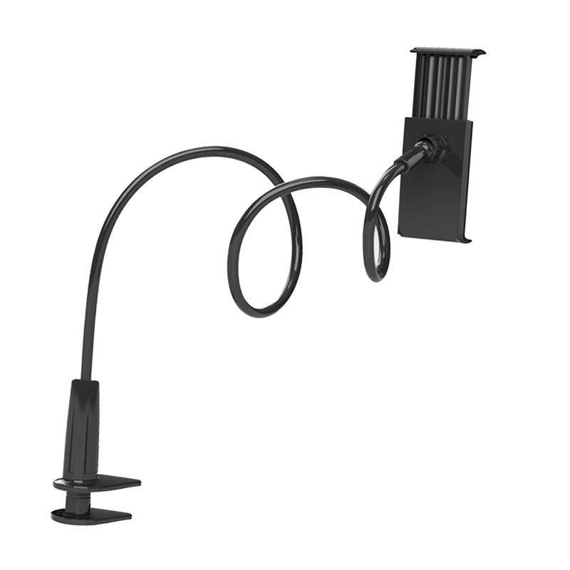 diy flexible phone stand lock nut adjustable movable foldable gooseneck for kitchen video watching chat