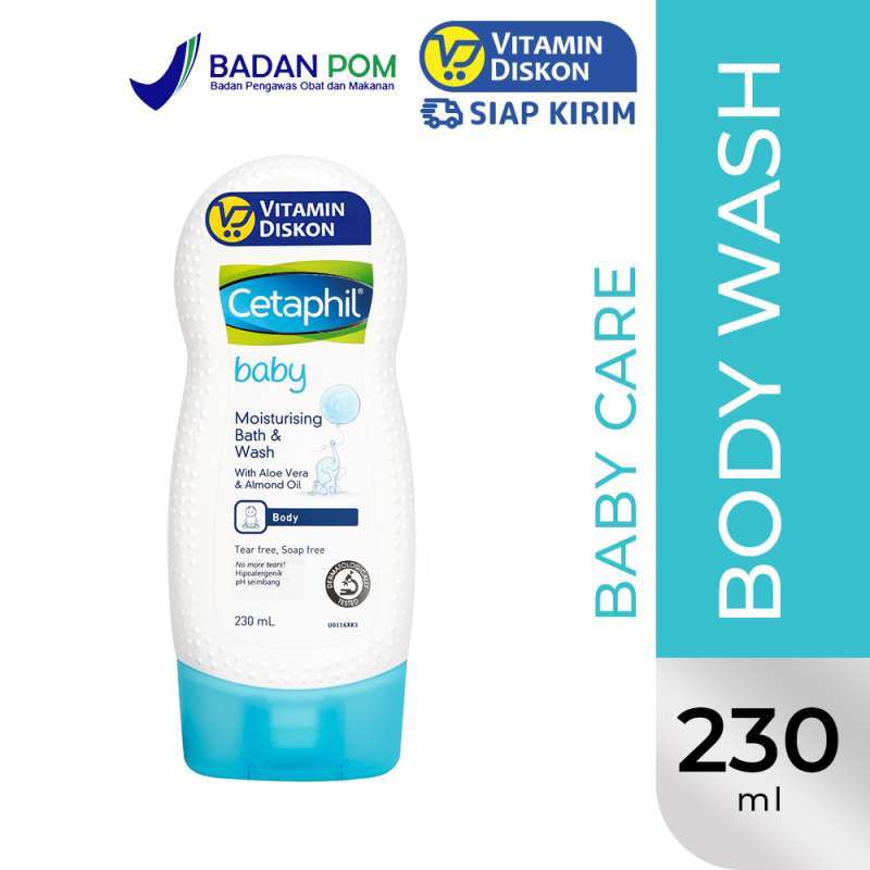 Manfaat cetaphil baby moisturising bath and wash hotsell