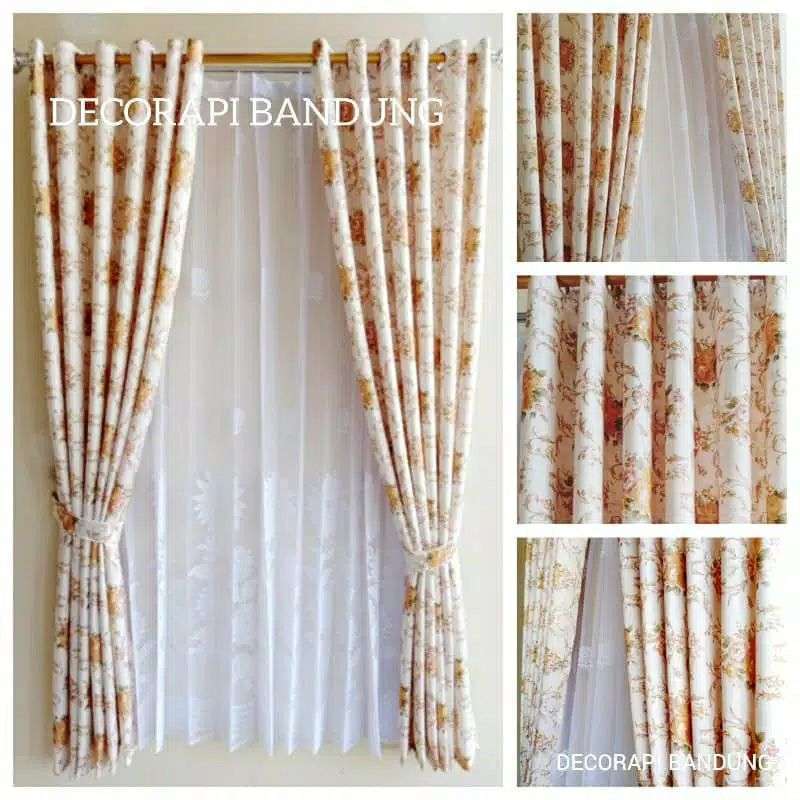 Jual Gorden Jendela Pintu Rumah Minimalis Smokring 12 Ring 6 Gelembung Ukuran 100x200 Cm Ukuran Jendela 40 80 Cm Cukup Pakai Satu Lembar Online Februari 2021 Blibli