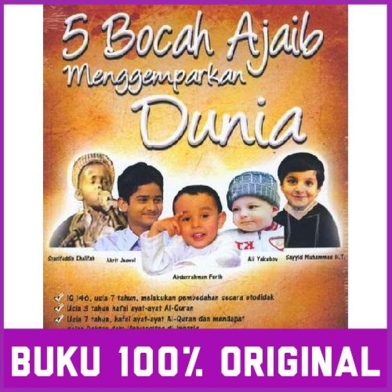 Jual Ori Titi Asli 5 Bocah Ajaib Menggemparkan Dunia Buku Islam Dedi Terbaru Juli 2021 Blibli