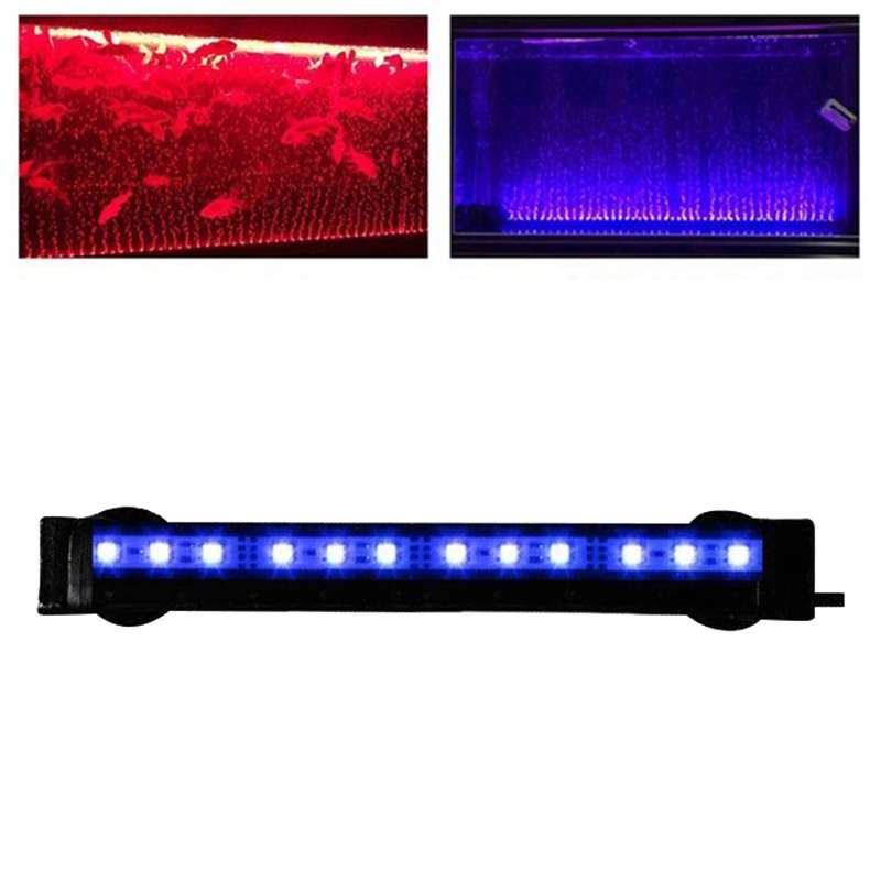rgb color changing aquarium light rgb led planted tank lamp us 16cm 9 beads