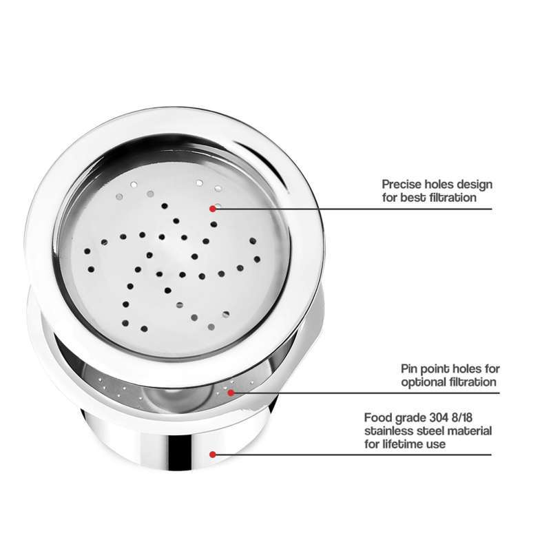 Refillable Coffee Capsules Pod Filter 