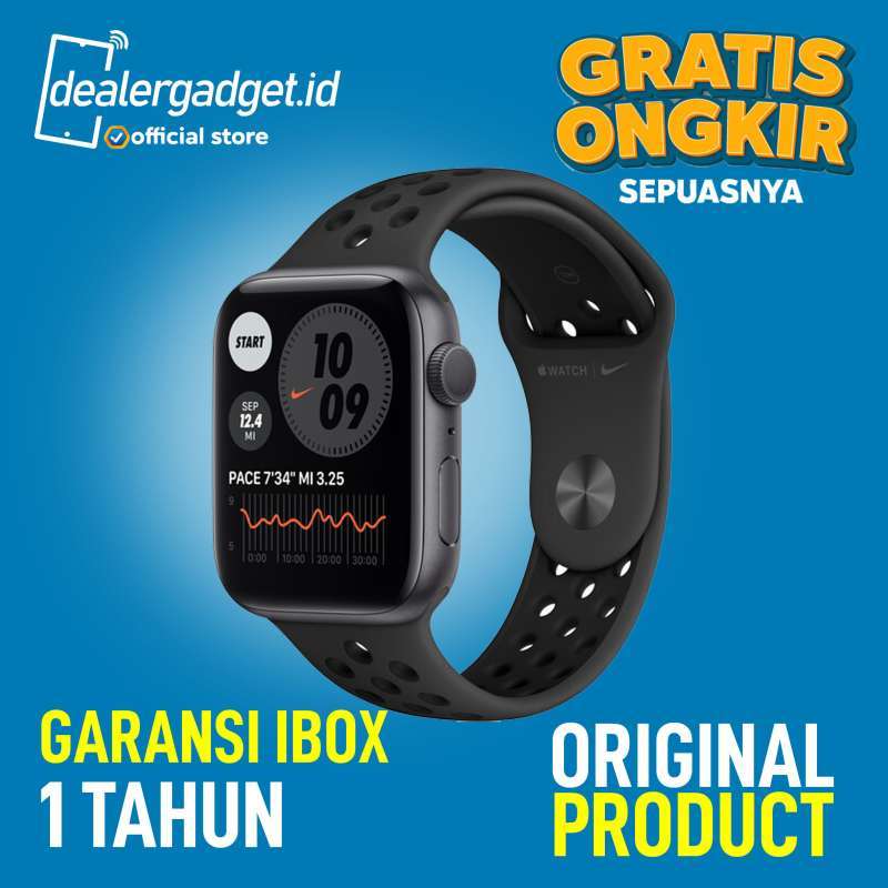 Jual Apple Watch Series 6 Nike 44mm GPS Sport Band RESMI IBOX di Seller  dealergadget.id official store - Kota Jakarta Pusat, DKI Jakarta | Blibli