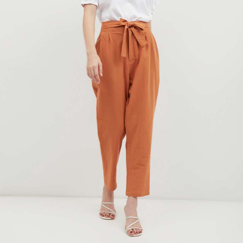 Bow Waist Pants