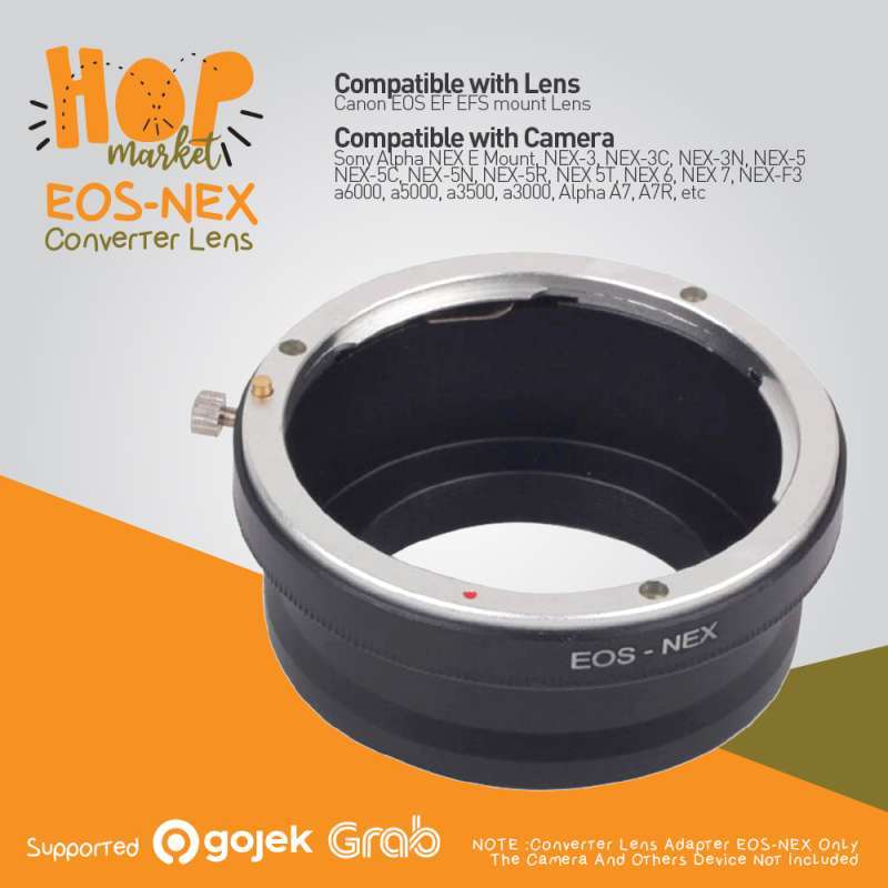 eos nex lens adapter ring lensa canon ef to sony e mount body eos nex