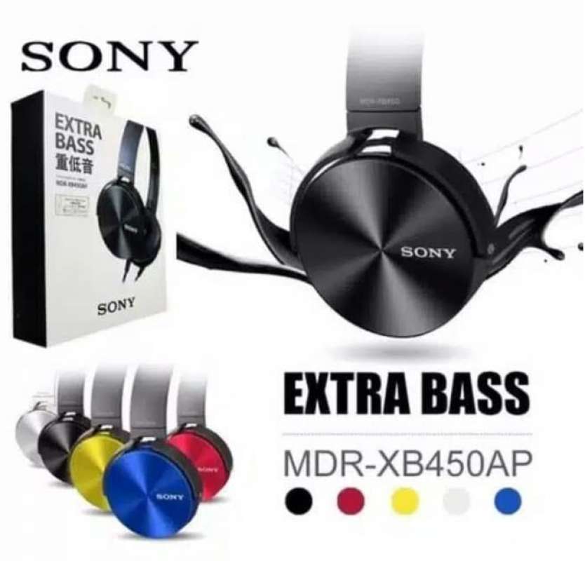 Jual Sony Extra Bass Xb450 Headset Original Murah Diskon