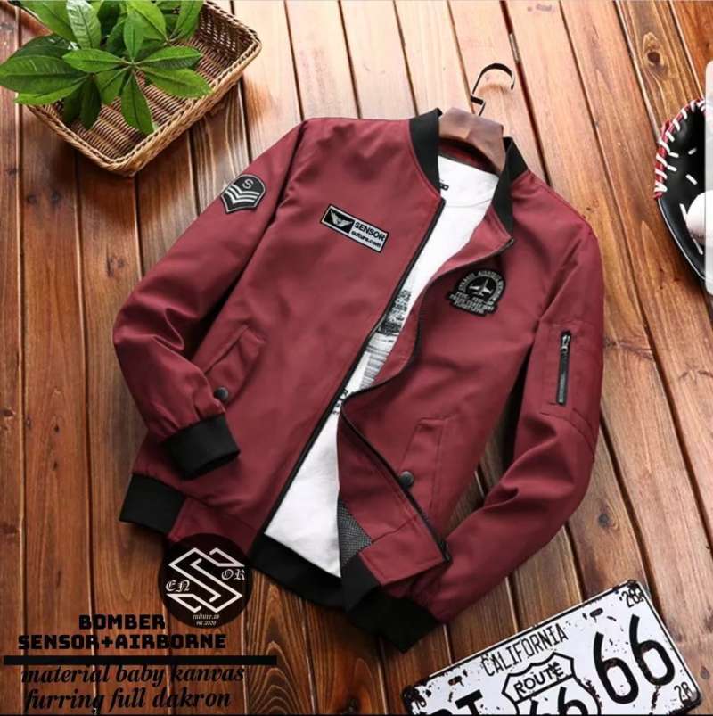 Jual Jaket Bomber Pilot Pria Premium Termurah Promo Free Ongkir Online April 2021 Blibli