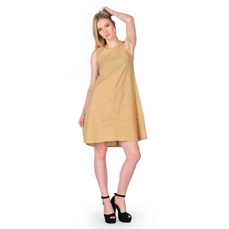 Jual SJO's Genoa Brown Women's Dress di 