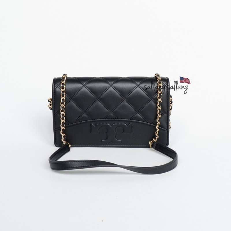 Jual TORY BURCH SAVANNAH CHAIN FLAT WALLET 64141 di Seller
