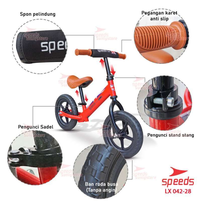 sepeda london taxi balance bike