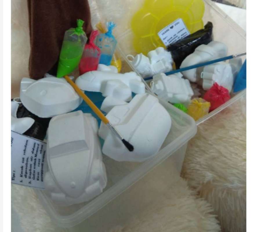 Patung Gypsum Lukis Lengkap Isi 5 Patung Kuas Palet Cat Box Diy Kit Painting Terbaru Juli 2021 Harga Murah Kualitas Terjamin Blibli