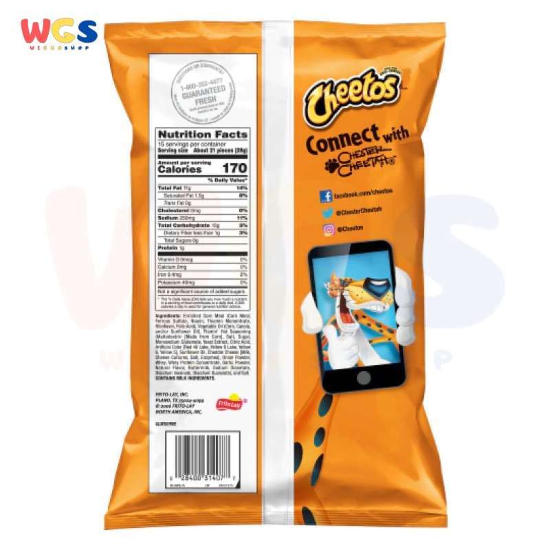 Jual Snack Cheetos Flamin' Hot Crunchy Party Size Cheese ...