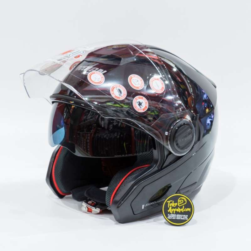 Helm nolan half face best sale