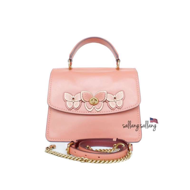 Coach parker top handle butterfly clearance