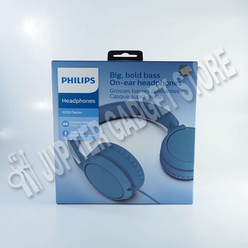 Jual Headset Philips TAH4105 On ear Headphones TAH 4105 - Biru di Seller  Executive_Shop7 Official Store - Kota Pekanbaru, Riau | Blibli