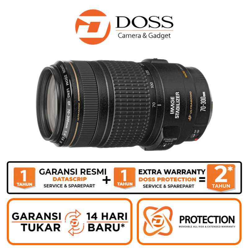 doss canon ef 70 300mm f4 5 6 is usm lens