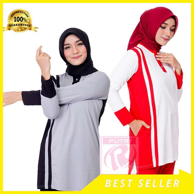 Jual Kaos Olahraga Baju Atasan Senam Wanita Lengan Panjang Rocella Kaos Zamora Terbaru Juni 2021 Blibli