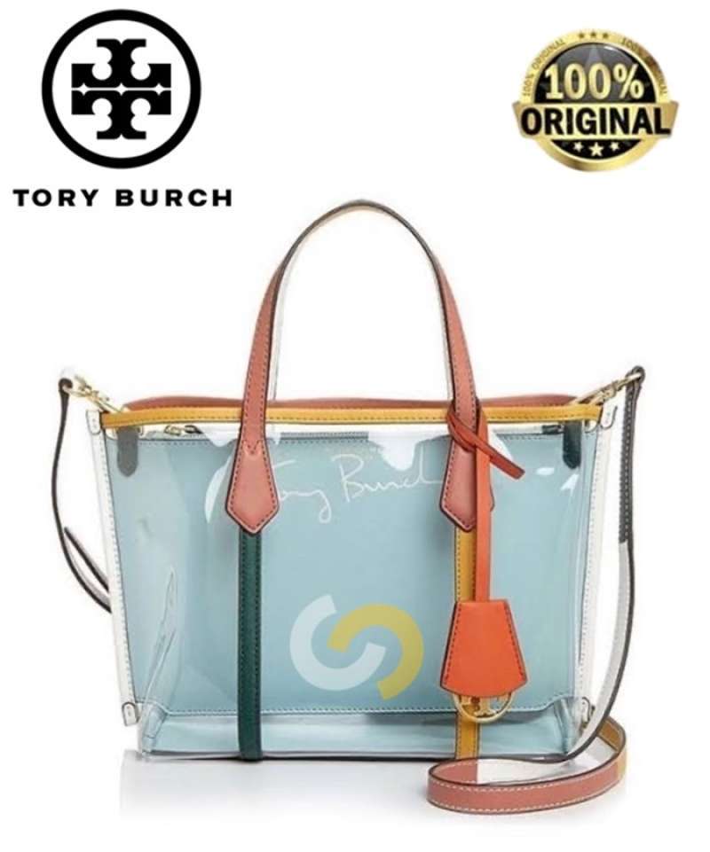 tory burch triple compartment tote