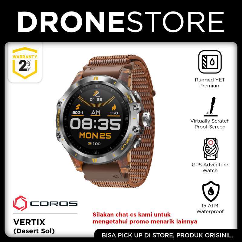 Jual Jam Tangan Coros Vertix GPS Adventure Watch Original di