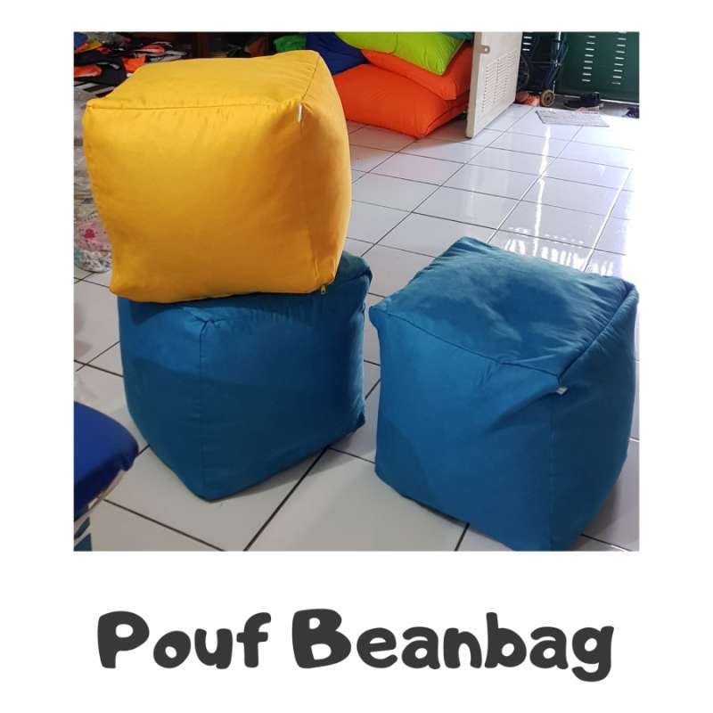 Promo Beanbag Cube 50x50cm Include Sterofoam 1kg Cover Only Bean Bag Diskon 36 Di Seller Khanza Store Cengkareng Timur Kota Jakarta Barat Blibli