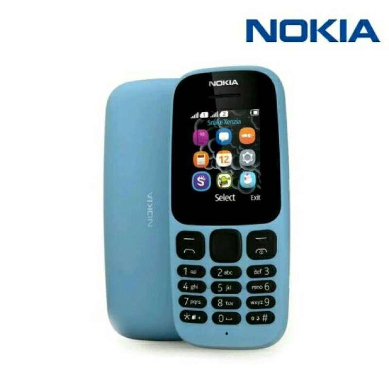 hp nokia 105 garansi distributor biru