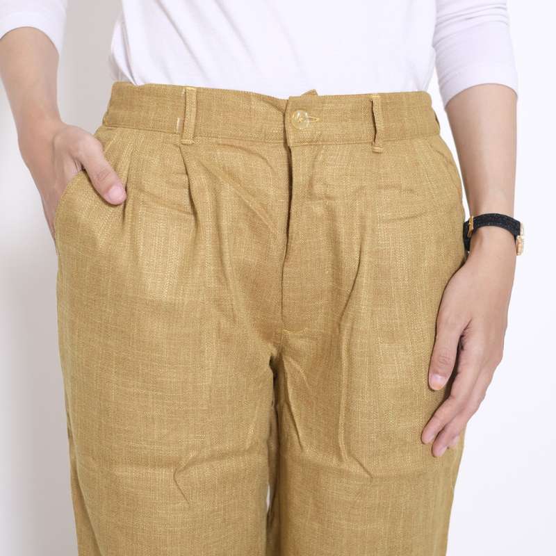 Promo Celana Capri Wanita Ruffle Pants 