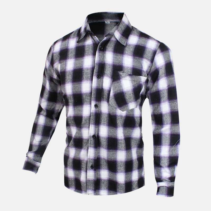 Fortklass Bongun Kemeja Flannel Pria Lengan Panjang Slim Fit Kemeja Flanel Kotak Kotak Cowok Terbaru Agustus 2021 Harga Murah Kualitas Terjamin Blibli