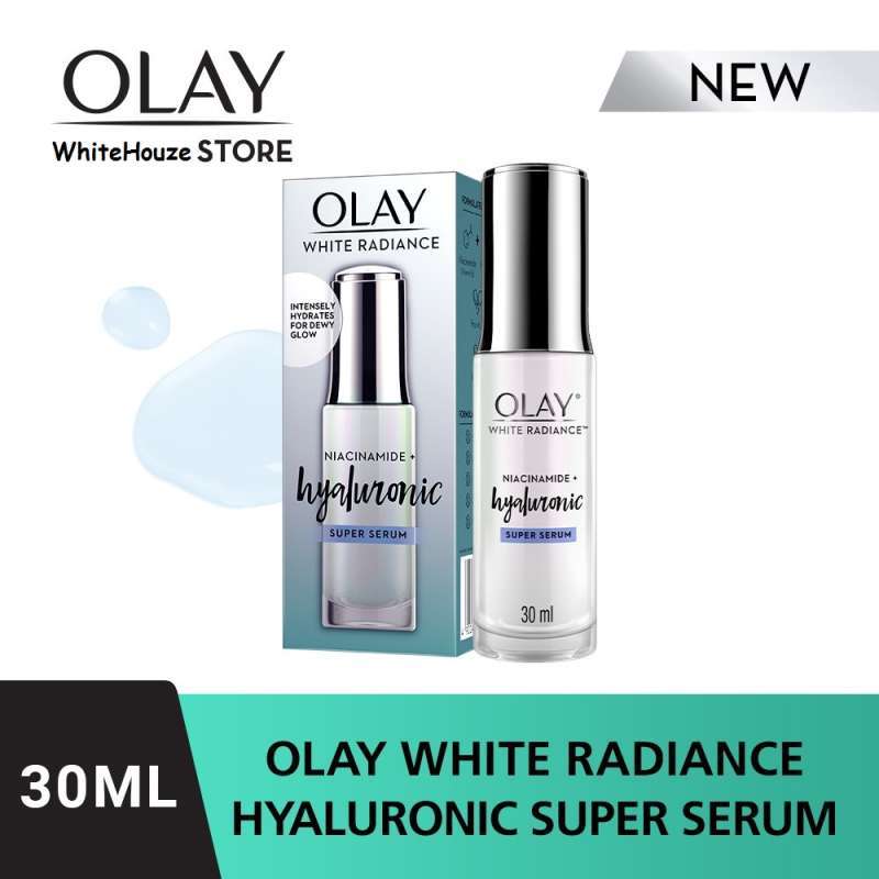 Olay White Radiance Niacinamide Hyaluronic Super Serum 30ml Terbaru Agustus 2021 Harga Murah Kualitas Terjamin Blibli