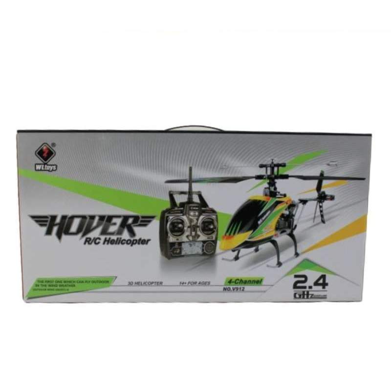 Jual WLToys V912 2.4G 4CH Single Blade 