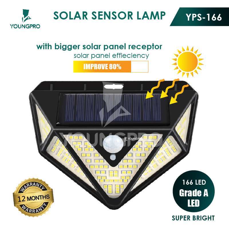 https www blibli com p youngpro yps 166 lampu outdoor taman panel solar sensor gerak 166 led pc mta 11670332 ds yoi 60032 00146 00001