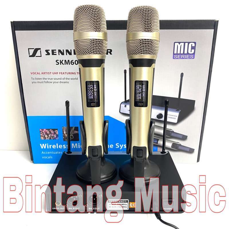 Jual Mic Sennheiser Skm 6000 Mic Wireless Skm 6000 Terbaru Juni 2021 Blibli