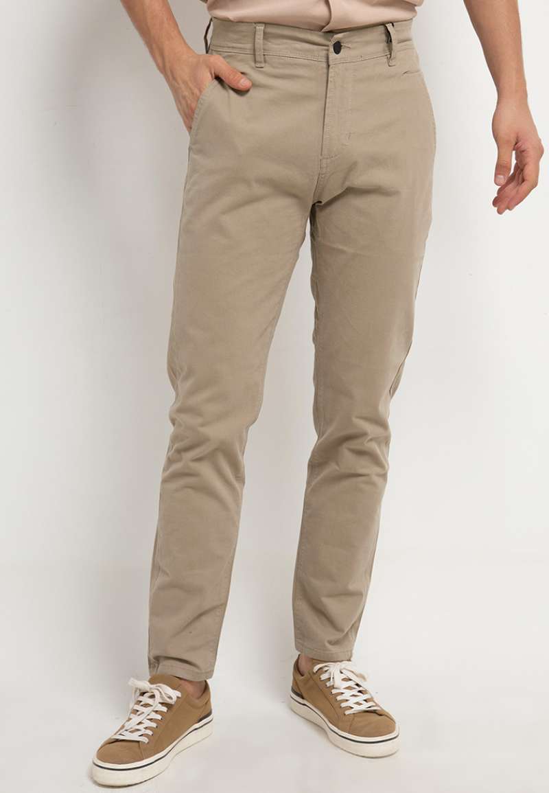 Promo TRIPLE Celana Chinos Stretch Slim 