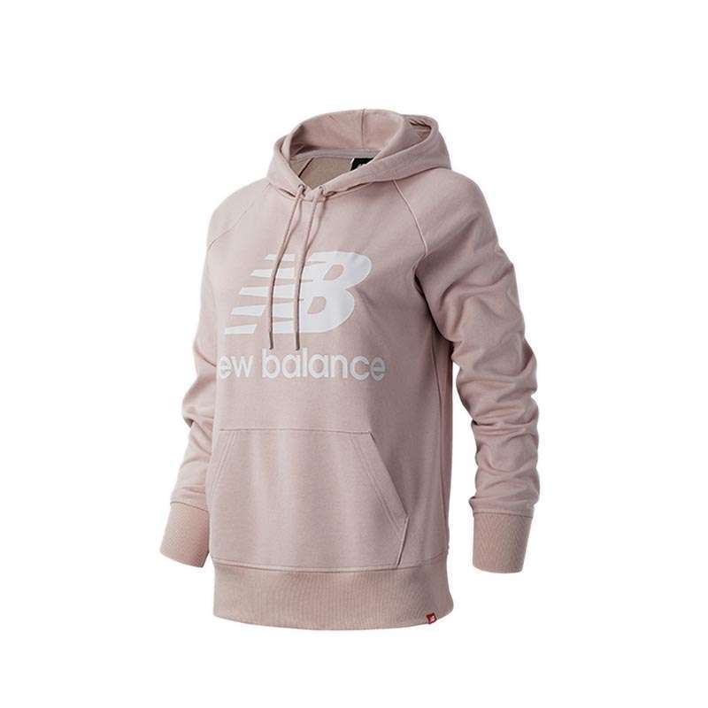 New balance on sale hoodie pink