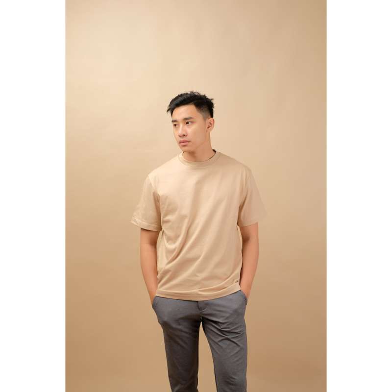 Jual Oversized T-Shirt Khaki di Seller 