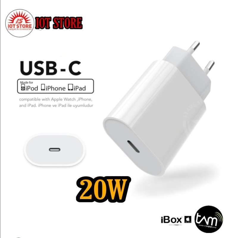 Jual Apple 20w Usb C Power Adapter Charger Iphone Original Tam Ibox Terbaru Juli 2021 