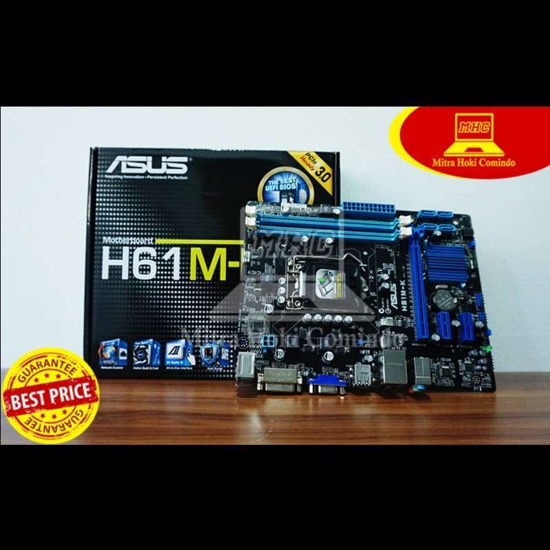 Jual MAINBOARD MOTHERBOARD ASUS H61MK H61 MK di Seller HOKI