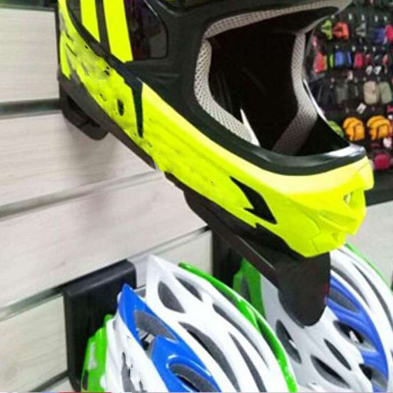 Motorcycle Helmet Holder Display Rack 