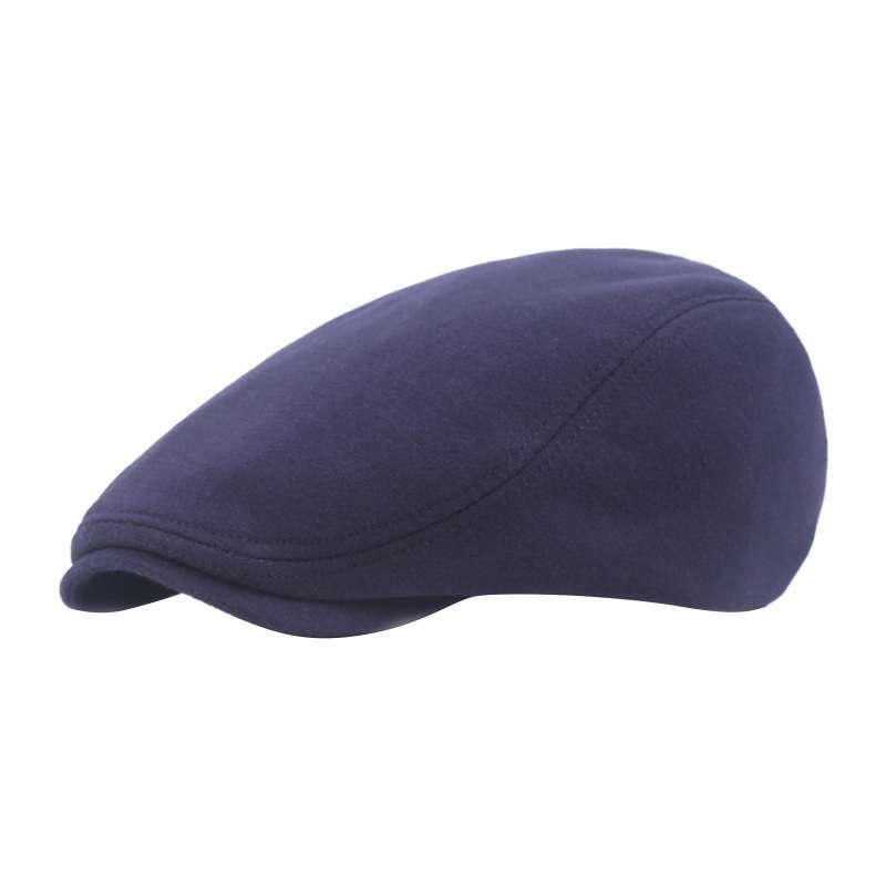 Cotton Newsboy Hat Classic Hat Flat Cap 