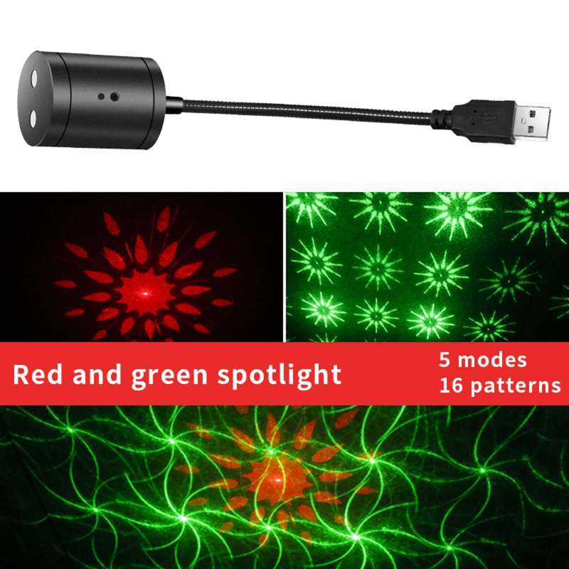 Promo Star Projector Night Light USB 