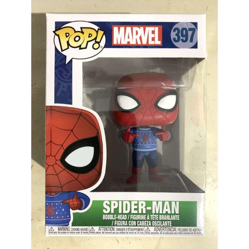 Funko pop spider discount man ugly sweater