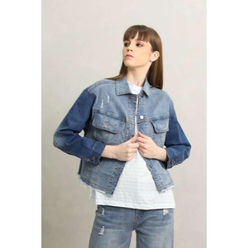 Jual CARLA - 14021 ZARA DENIM JACKET di 