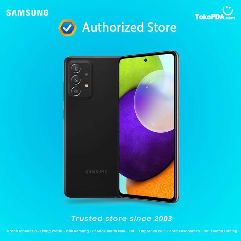 samsung galaxy a52 8 128gb smartphone garansi resmi samsung indonesia