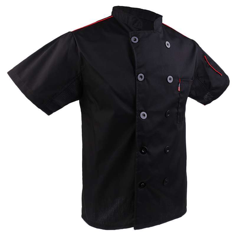 slim fit chef coat