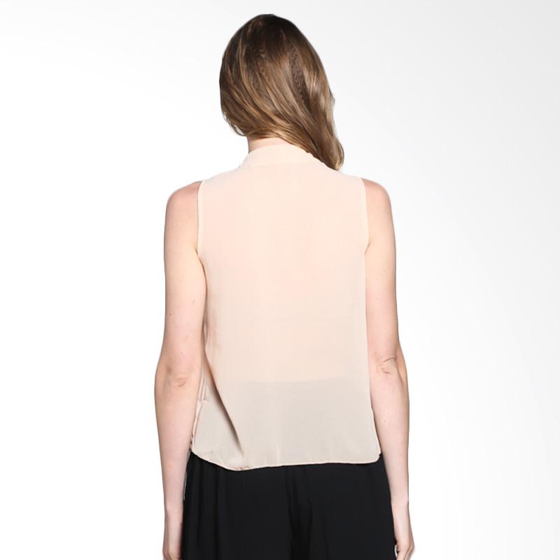 Promo Onnea Sleeveless Drapery Top 