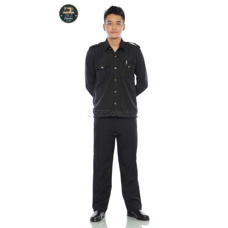 Jual Baju Seragam Security Kerja Model Safari Terbaru Online Mei 2021 Blibli