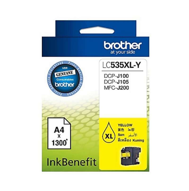 Promo Brother Ink Cartridge LC-535XL C 