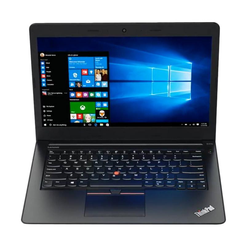 Lenovo Thinkpad E470-6UID Notebook [Core i5-7200U/4GBDDR4/1TB/14"FHDIPS/Windows 10 Professional]