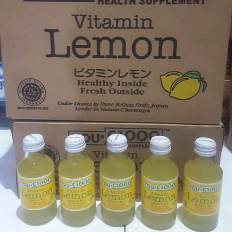 Jual You C 1000 Lemon 140 Ml Minuman Kesehatan 1 Dus Isi 30 Botol Khusus Grab Gojek Di Seller Agen Sembako Kudo Kota Jakarta Timur Dki Jakarta Blibli